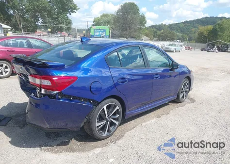 2022 Subaru Impreza Sport from USA, damaged, VIN 4S3GKAM69N3609896